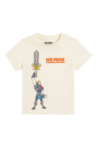 T-shirt He-Man He-Man and the Masters of the Universe - Ecrù