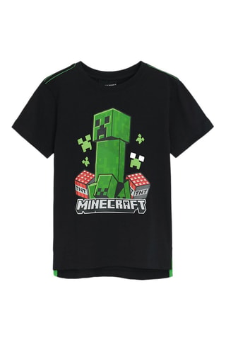 T-shirt Minicraft - Noir