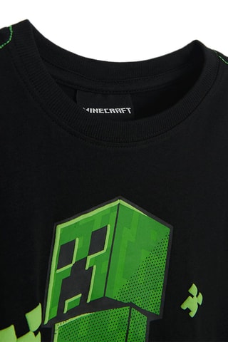 T-shirt Minicraft - Noir