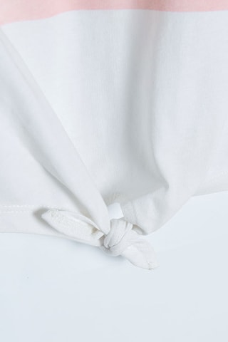 T-shirt noué - Blanc
