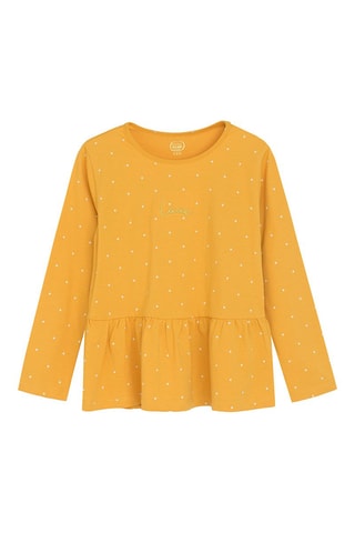 3 t-shirts - Rose, moutarde et beige