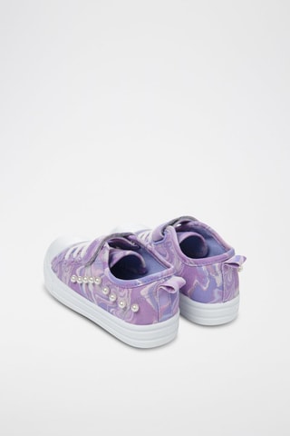 Tennis tie and dye Violet et mauve