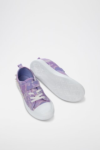 Tennis tie and dye Violet et mauve