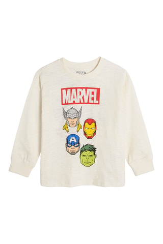 T-shirt Avengers Marvel Ecru