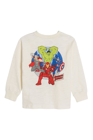 T-shirt Avengers Marvel Ecru