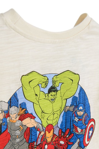 T-shirt Avengers Marvel Ecru