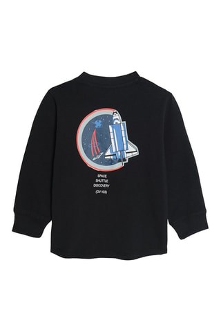 T-shirt NASA Noir