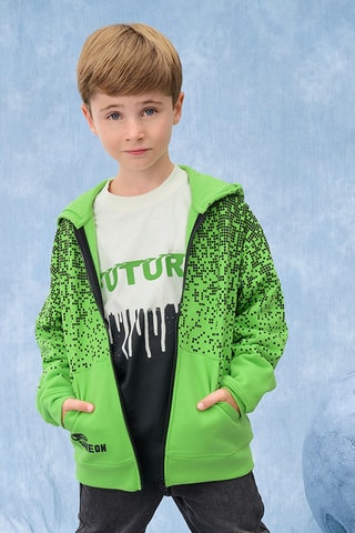 Sweat à capuche - Vert
