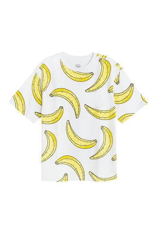 T-shirt Blanc et jaune