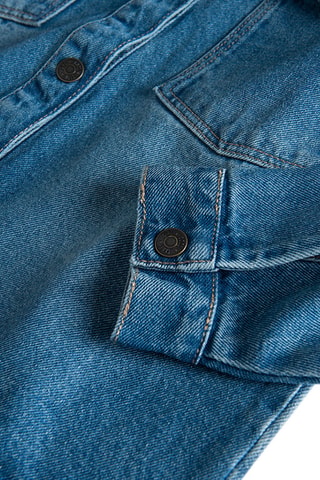 Spijkerblouse Blauw