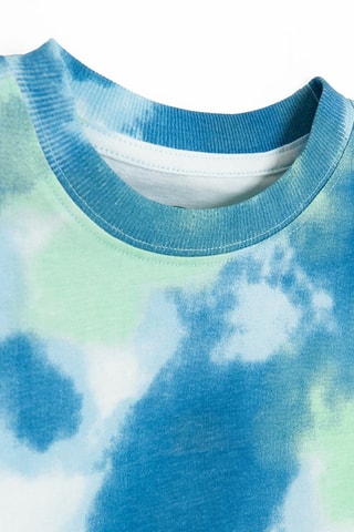 T-shirt tie and dye - Blanc
