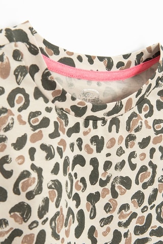 T-shirt -  Beige