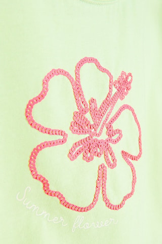 T-shirt -  Jaune