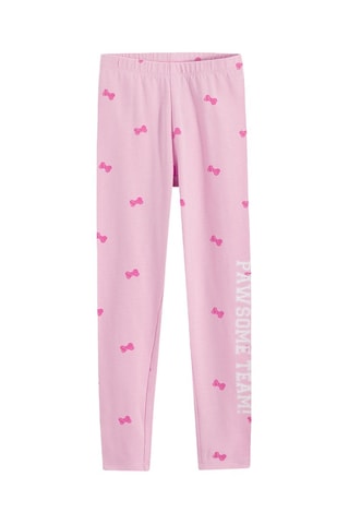 T-shirt et legging Liberty et Stella Pat’ Patrouille -  Ecru et rose