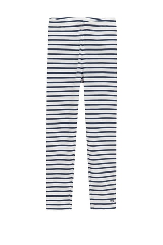 3 leggings - Rose et bleu cobalt