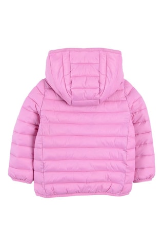Doudoune à capuche - Rose