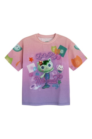 T-shirt Mercat Gabby et la Maison Magique - Rose