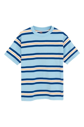 T-shirt - Bleu et blanc