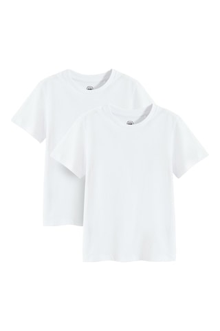2 t-shirts - Blanc