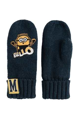 Moufles Kevin Les Minions - Bleu marine