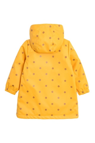 Imperméable à capuche - Jaune