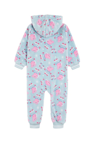 Dors-bien à capuche Peppa Pig Bleu clair