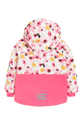 Veste de ski Fuchsia et jaune