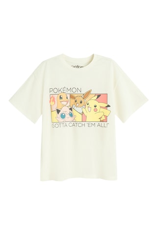 T-shirt Pokémon - Beige