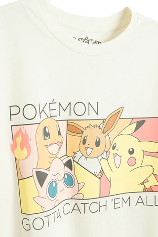 T-shirt Pokémon - Beige