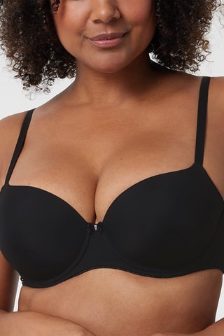 Reggiseno con ferretti Just Daily - Nero