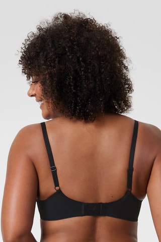 Reggiseno con ferretti Just Daily - Nero