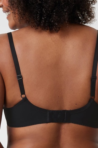 Reggiseno con ferretti Just Daily - Nero