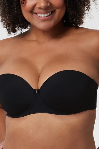 Reggiseno con ferretti Just Daily - Nero