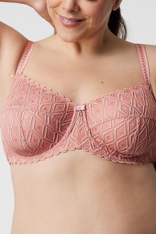 Reggiseno con ferretti Amelia - Rosa