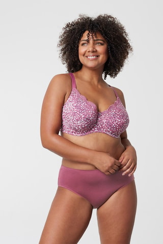 Slip taglia unica Just One Micro - Rosa scuro