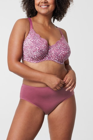 Slip taglia unica Just One Micro - Rosa scuro
