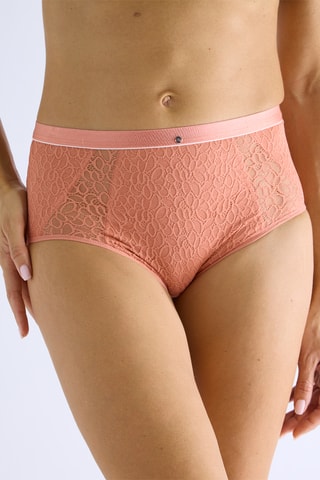 Culotte a vita alta Marbella - Corallo