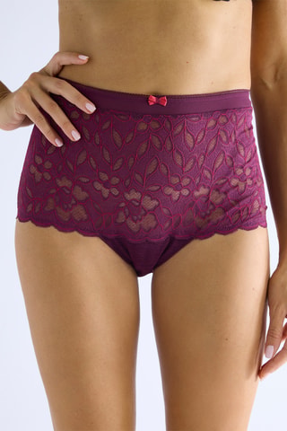 Slip a vita alta Marbella - Bordeaux