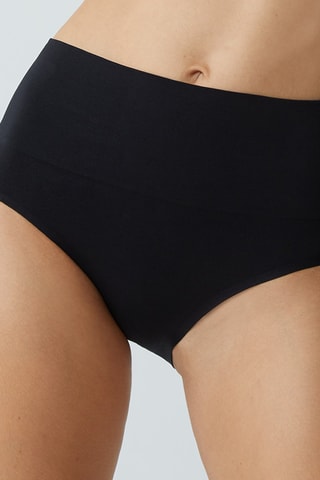 Slip a vita alta Marbella - Nero