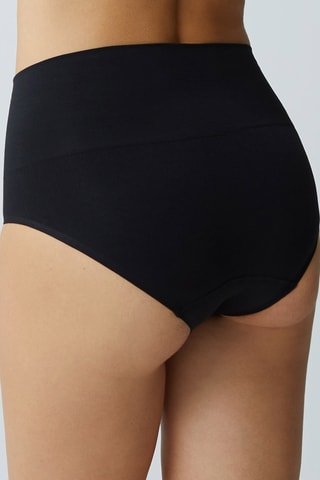 Slip a vita alta Marbella - Nero