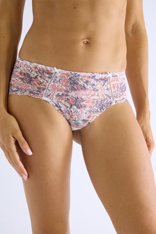 Culotte Luccia Swing - Blanc et violet