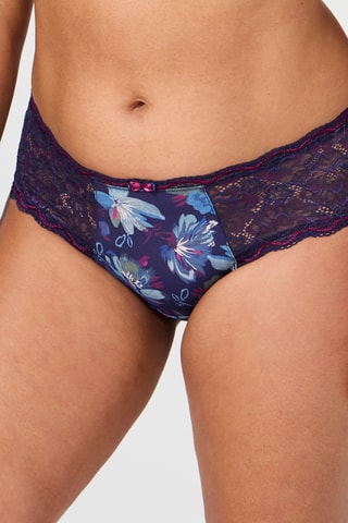 Culotte Luccia Twist - Bleu marine