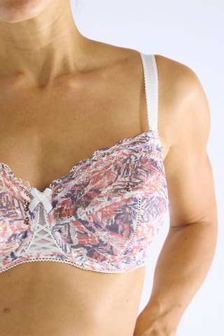 Reggiseno Marbella - Bianco e viola
