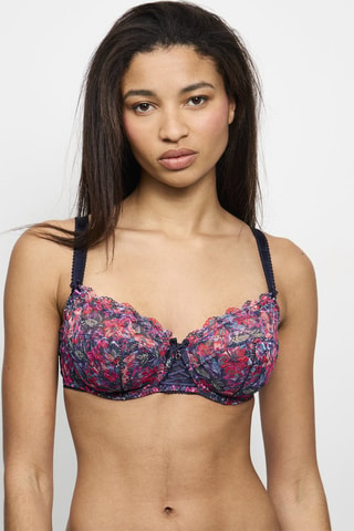 Reggiseno Luccia Swing - Nero e rosso