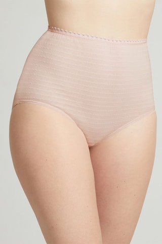 Slip a vita alta Best Coton - Beige