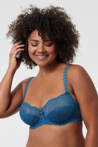 Reggiseno con ferretti Pampelune Harmony - Petrolio