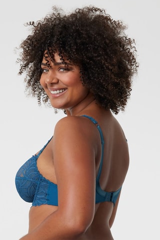 Reggiseno con ferretti Pampelune Harmony - Petrolio
