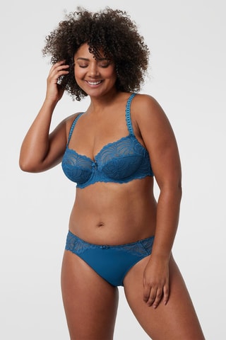 Reggiseno con ferretti Pampelune Harmony - Petrolio