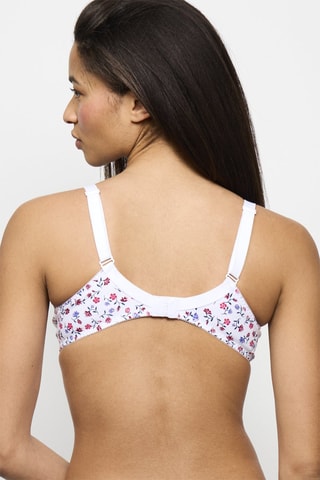 Reggiseno con ferretti Emily Coton - Bianco