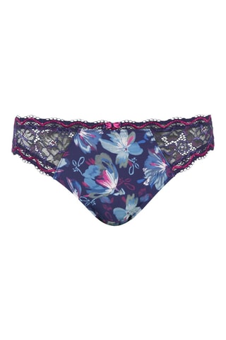 Slip Luccia Twist - Blu e viola